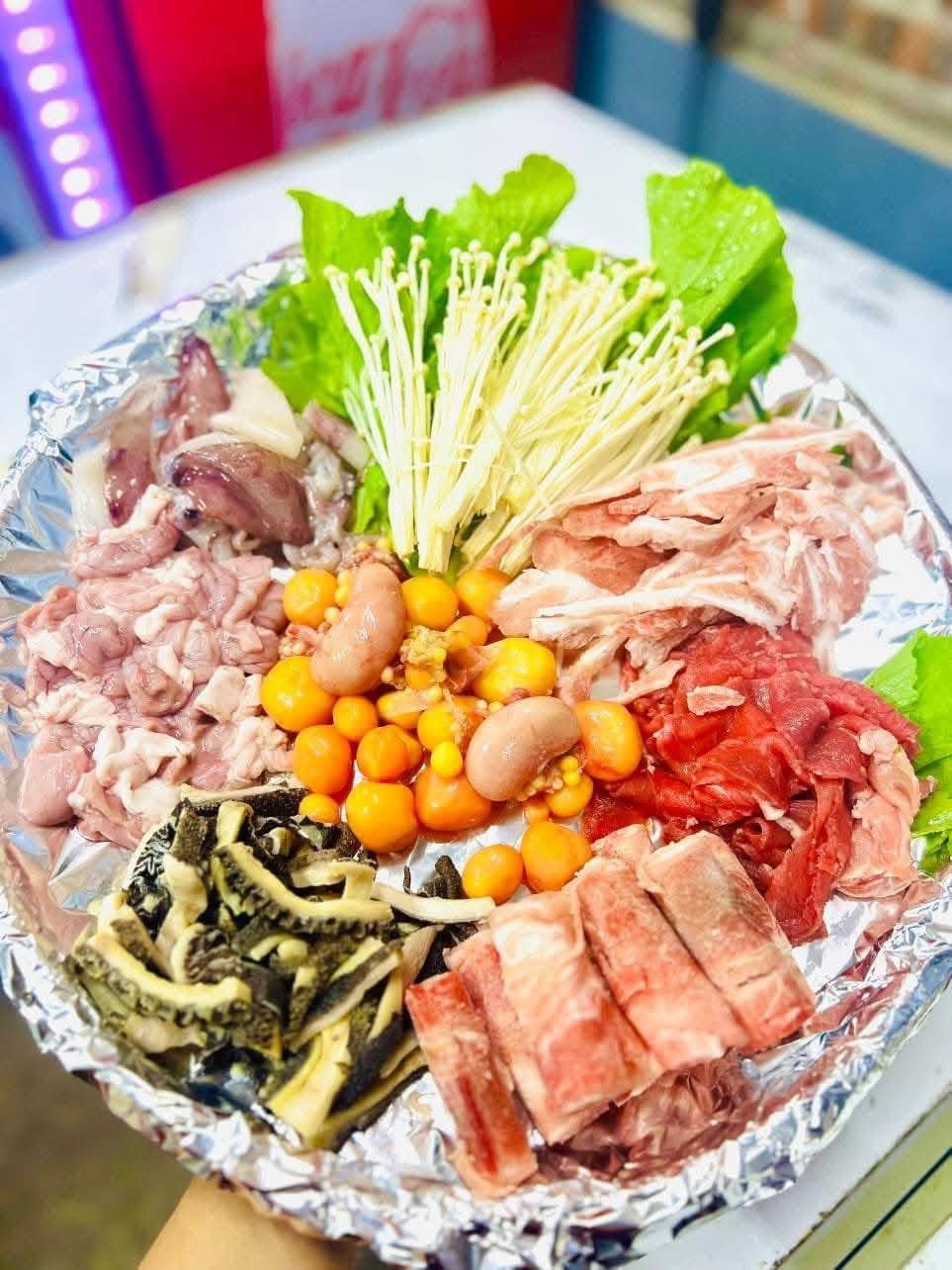 A Colorful Selection of Fresh Ingredients Ready for the Perfect Hot Pot media 1